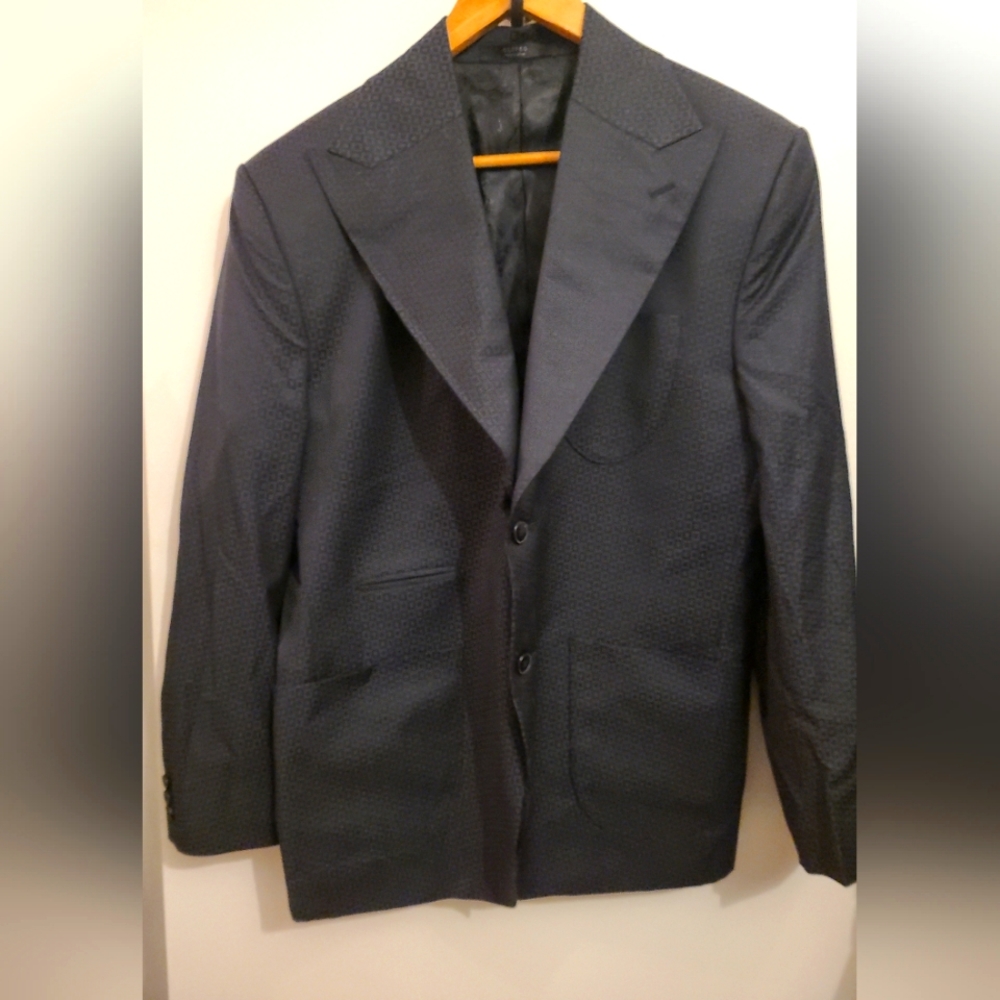 Men's Bespoke Wool Blazer - 42R